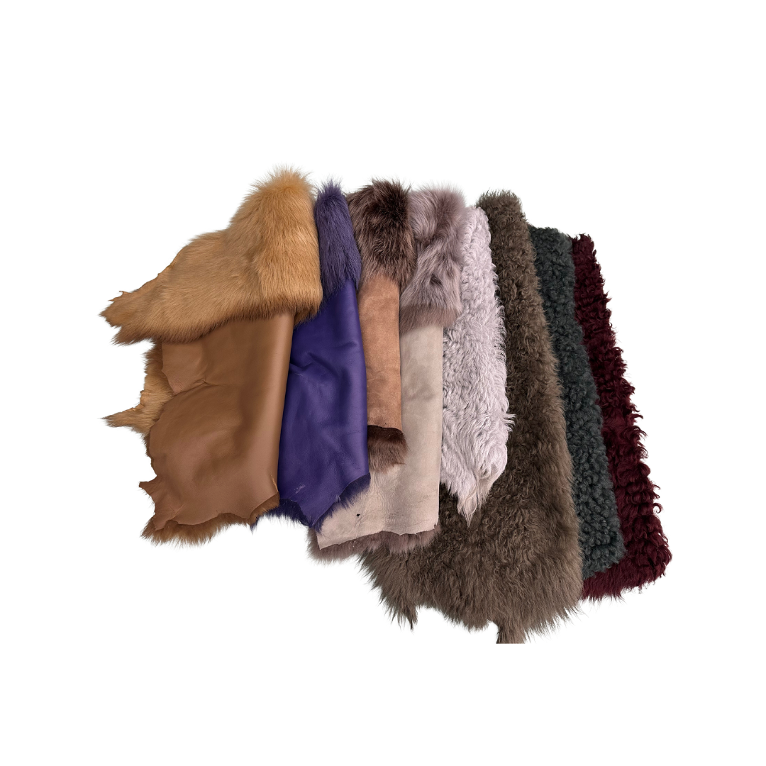 Schaf - Lammfell Damen Jacke