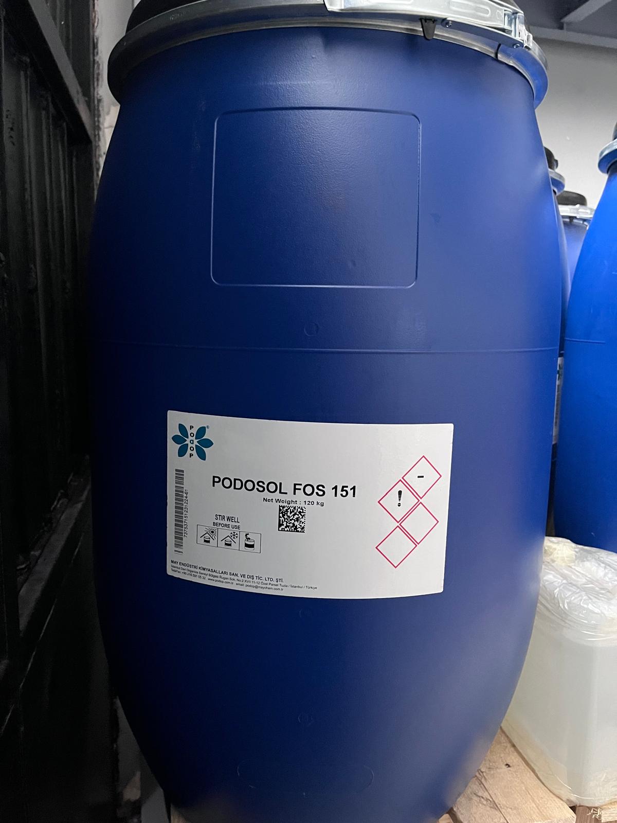 Podosol Fos 151 Premium Leather Enhancer - Quality Leather Product Manufactured By May Endustri Kimyasallari San Ve Dis Tic.ltd.sti. Contact For B2B Orders.