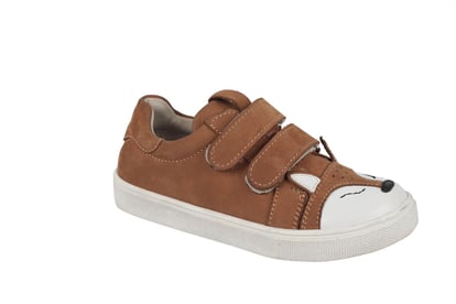Adorable Fox Design Genuine Leather Kids Shoes - Quality Leather Product Manufactured By Özdemir Ortopedik Çocuk Ayakkabıları San. Ve Tic. Ltd. Şti.. Contact For B2B Orders.
