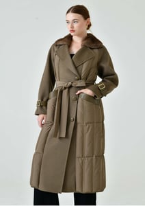 Cashmere Coats With Fur Accessories - Quality Leather Product Manufactured By Nerseler Deri San Ins Ve Dis Tic Ltd Sti. Contact For B2B Orders.