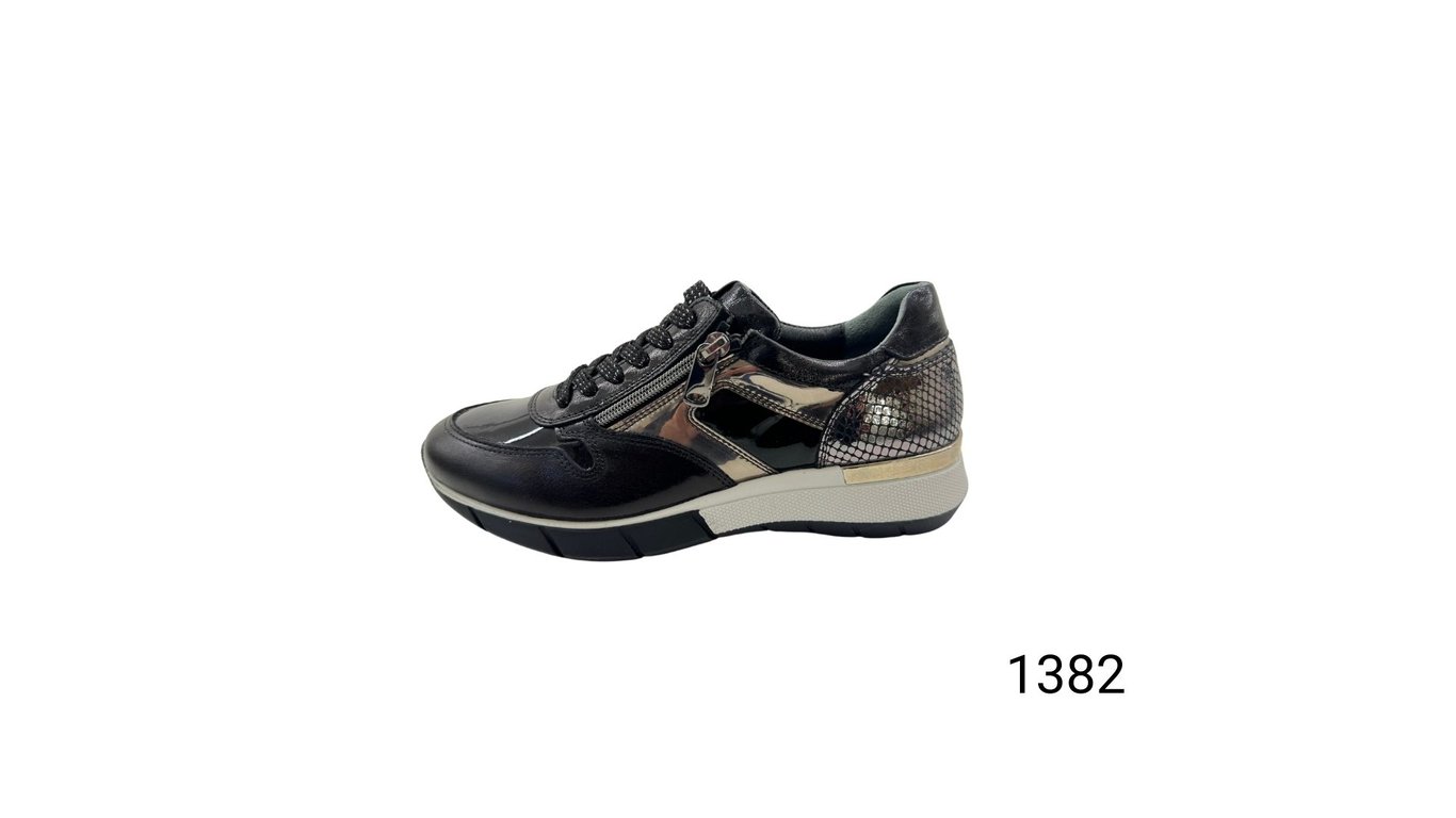 Chic Multi Texture Leather Urban Womens Sneaker - Quality Leather Product Manufactured By Ceylan Ayakkabı Deri Mam. San. Ve Tic. Ltd Şti. Contact For B2B Orders.