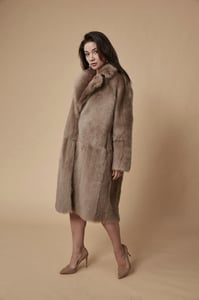 Luxurious Mink Tone Sheep Fur Coat Elegant Winter Style - Quality Leather Product Manufactured By Vlasta Kopylova Kurk Deri San. Ve Tic. A.s.. Contact For B2B Orders.