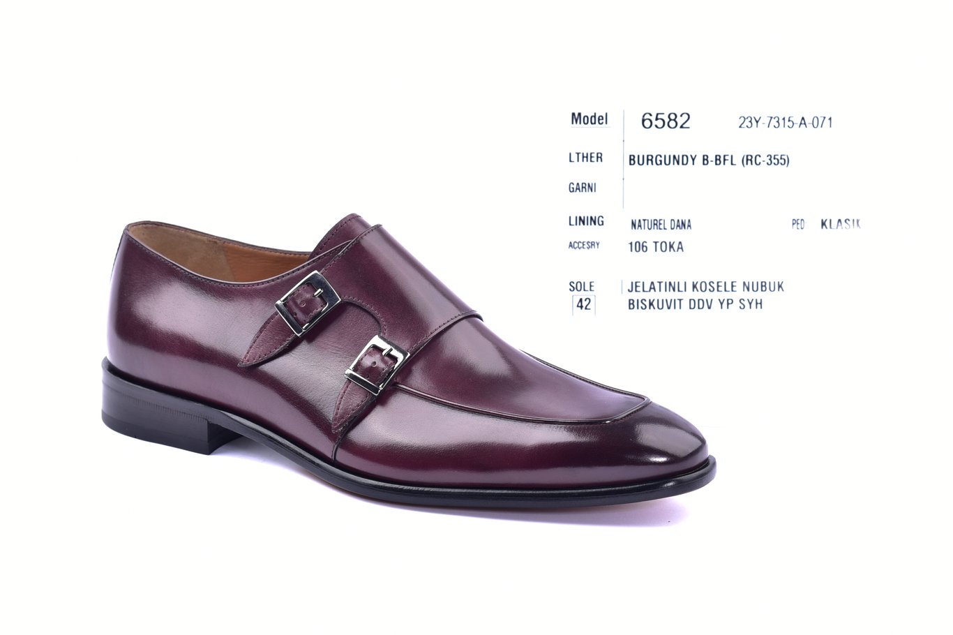 Leather Upper Men  Classical Shoes - Quality Leather Product Manufactured By Akar Deri̇ Ayakkabi San. Ve Ti̇c. Ltd. Şti̇.. Contact For B2B Orders.