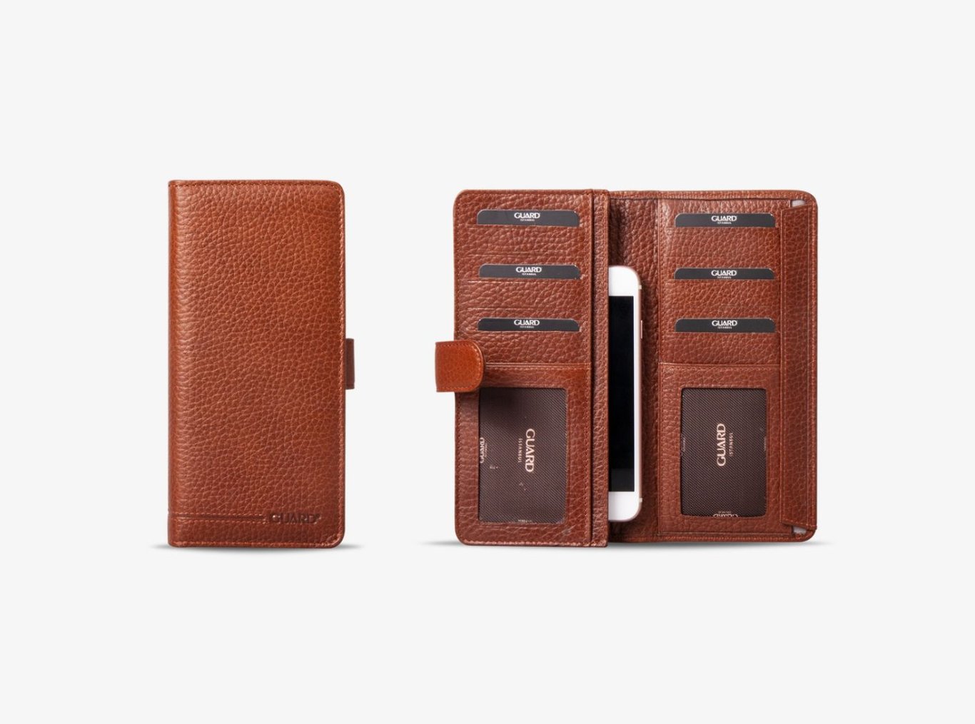 Wallet with Leather Phone Case
