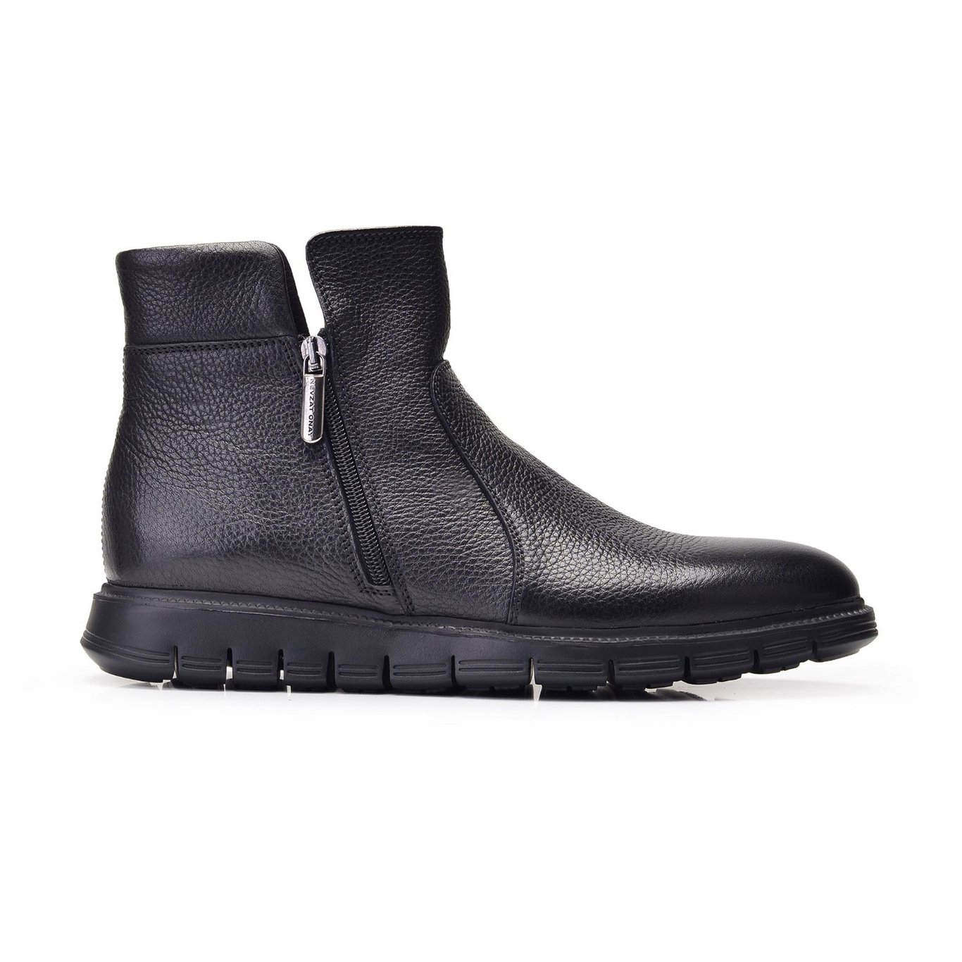 Nevzat Onay Genuine Leather Black Men Boots  -11842-