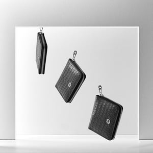 Elegant Crocodile Embossed Mens Leather Wallet - Quality Leather Product Manufactured By Gumus Saraciye San. Tic. Ltd. Şti. Contact For B2B Orders.