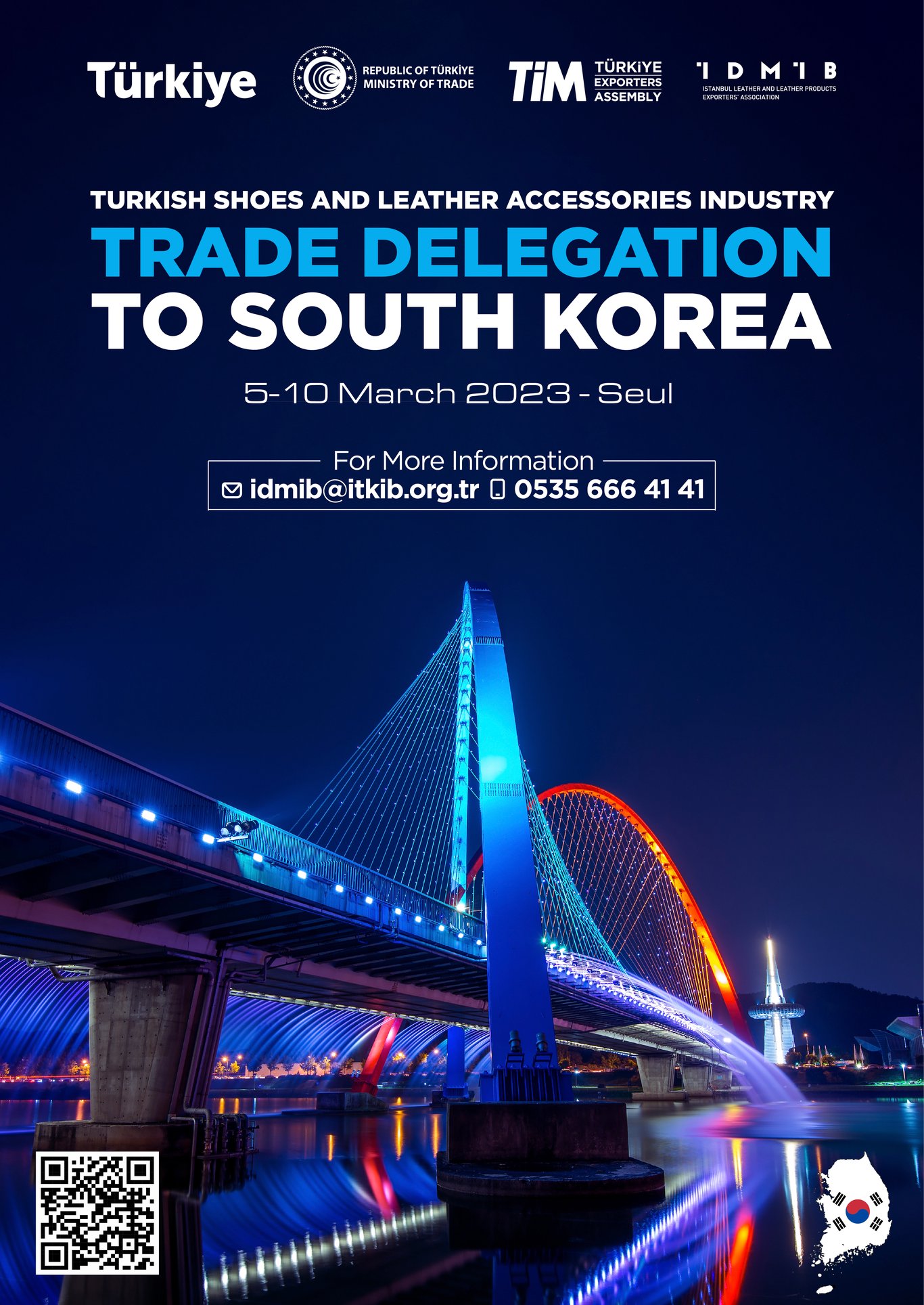 5-10 MARCH 2023 TURKISH SHOES AND LEATHER ACCESSORIES TRADE DELEGATION TO SOUTH KOREA