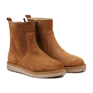 Women Suede Leather Moccasin Platform Boot - Quality Leather Product Manufactured By Cabulli Ayakkabicilik Ve Kuyumculuk İnşaat Teksti̇l San. Ti̇c. Ltd. Şti̇.. Contact For B2B Orders.