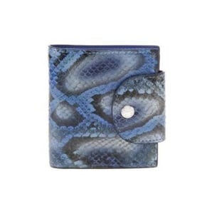 Vibrant Blue Snakeskin Embossed Womens Wallet - Quality Leather Product Manufactured By Dima Gıda Tekstil Deri İnşaat Maden Turizm Orman Ürünleri Sanayi Ve Ticaret Ltd.şti.. Contact For B2B Orders.