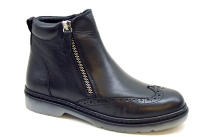 Womens Premium Leather Brogue Ankle Boots - Quality Leather Product Manufactured By Paloma Ayakkabıcılık Deri Tekstil Ve Gıda San. Tic Ltd. Şti.. Contact For B2B Orders.