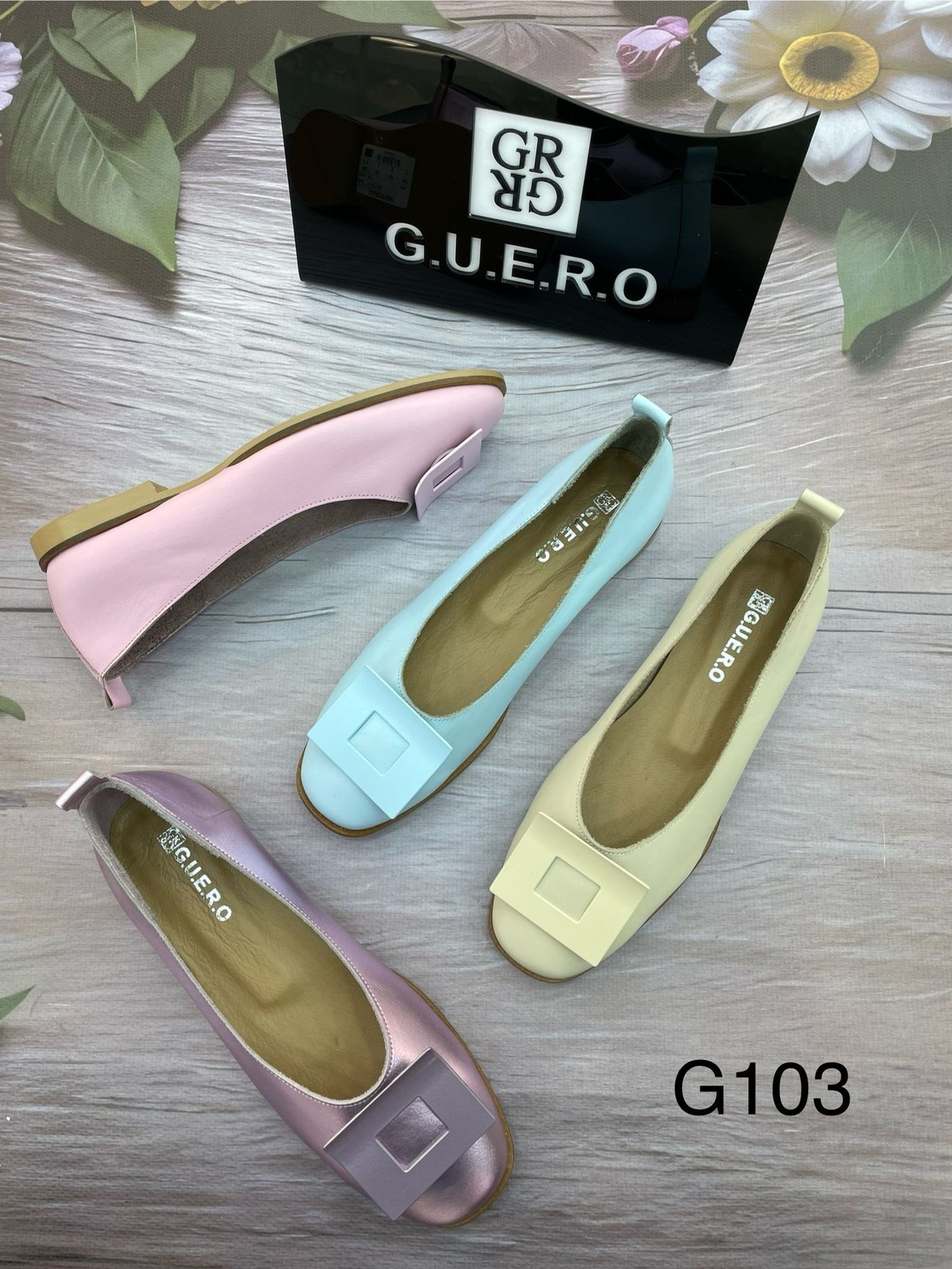 Leather Upper Women  Babette / Flat Shoes