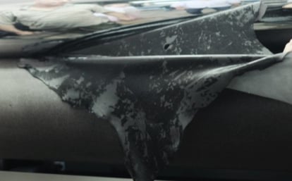 Distinctive Mottled Patterned Apparel Leather - Quality Leather Product Manufactured By Li̇der Deri̇. Contact For B2B Orders.