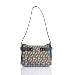 Gvg Monogram Patterned Genuine Leather Shoulder Bag - Quality Leather Product Manufactured By Glowleather Leather Industry Trade Limited Company. Contact For B2B Orders.
