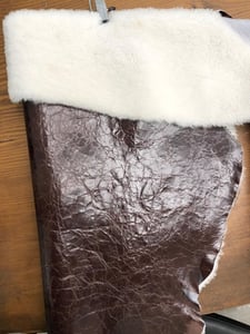 Crinkled Chocolate Double Face Leather - Quality Leather Product Manufactured By İnterteks Deri̇ Pazarlama San.ve Diş Ti̇c.ltd.şti̇.. Contact For B2B Orders.