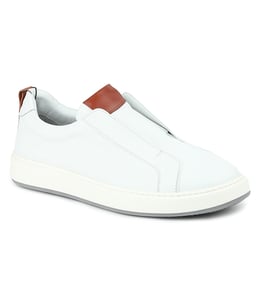 Sleek Modern Mens Leather Slip On Sneaker - Quality Leather Product Manufactured By Ey Ayakkabicilik San Ic Ve Dis Tic As. Contact For B2B Orders.