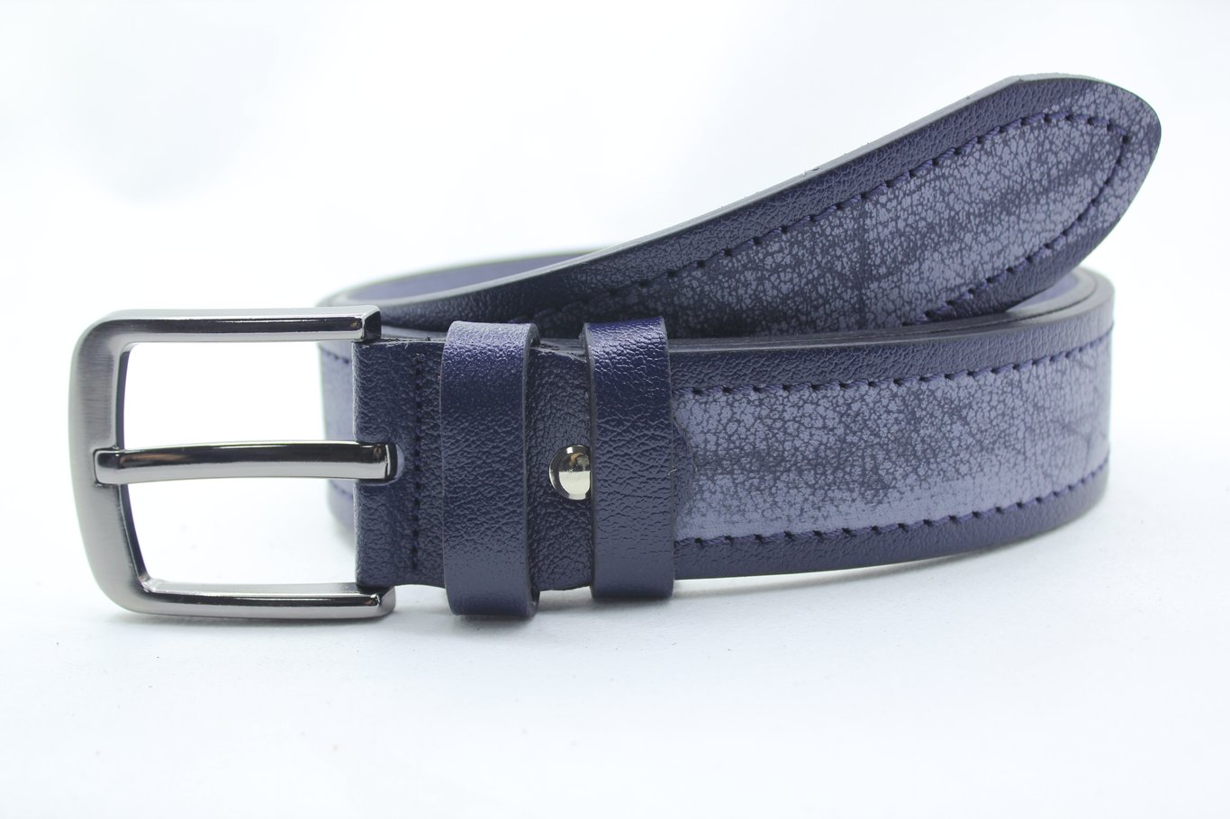 4,5cm leather belt acma