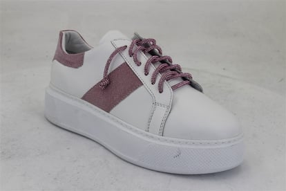 Womens Leather Platform Textured Sneaker - Quality Leather Product Manufactured By Ripka Evromoda Ayakkabıcılık İç Ve Dış Ticaret San. Ltd. Şti.. Contact For B2B Orders.