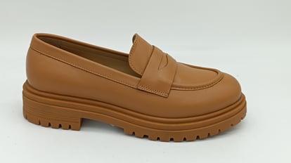 Chic Leather Platform Loafer Shoe Women - Quality Leather Product Manufactured By Flamingo City Ayakkabi. Contact For B2B Orders.