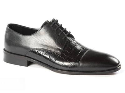 Dual Texture Leather Mens Classic Shoe - Quality Leather Product Manufactured By Ersi̇n Ayakkabi San Ti̇c Ltd Şti̇. Contact For B2B Orders.