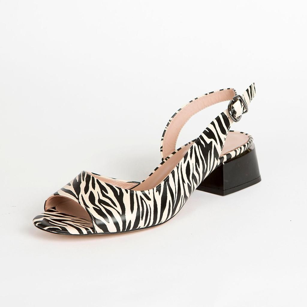 womens zebra print sandals
