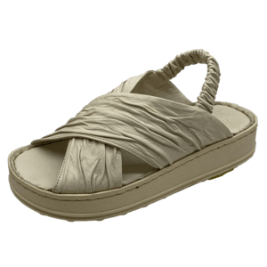 Elegant Ruched Leather Platform Sandals - Quality Leather Product Manufactured By Mammamia İç Ve Dış Ticaret A.ş.. Contact For B2B Orders.