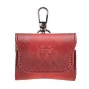 Elegantes Bordeaux Leder Clip Etui Stilvolles Design - Qualitatives Lederprodukt Hergestellt Von Globi̇s Diş Ti̇caret Li̇mi̇ted Şi̇rketi̇. Kontakt Für B2B-Bestellungen.