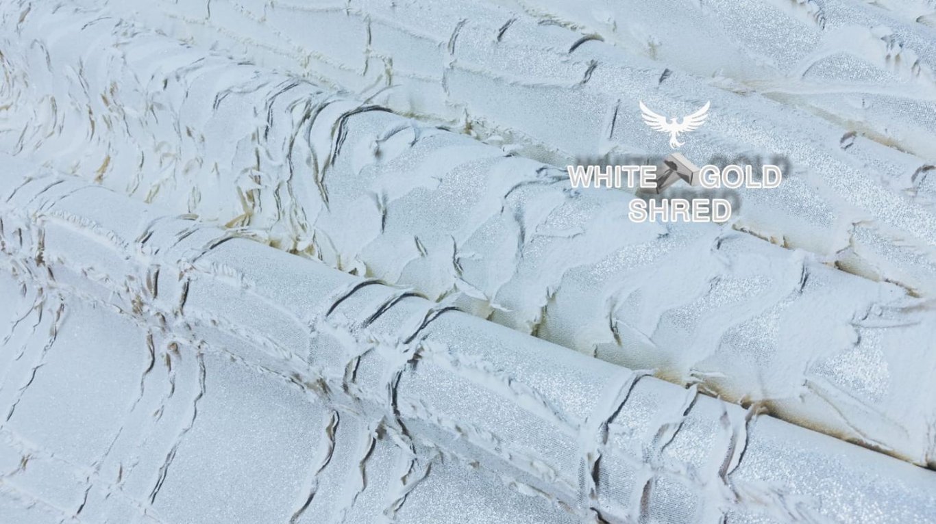 WHITE SHRED