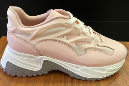Women Pastel Pink Chunky Platform Sneaker - Quality Leather Product Manufactured By Depar Group Ayakkabi. Contact For B2B Orders.