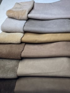 Luxurious Ovine Garment Leather Suede Elegance - Quality Leather Product Manufactured By Desmo Kurk San. Ve Tic. Ltd. Sti.. Contact For B2B Orders.