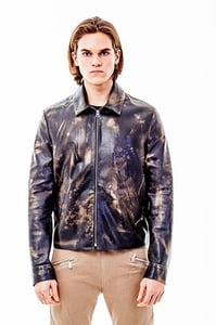 Einzigartige Distressed Kalbsleder Kragenjacke - Qualitatives Lederprodukt Hergestellt Von Süed Mod Deri̇ci̇li̇k San Ve Ti̇c Ltd. Şti̇.. Kontakt Für B2B-Bestellungen.