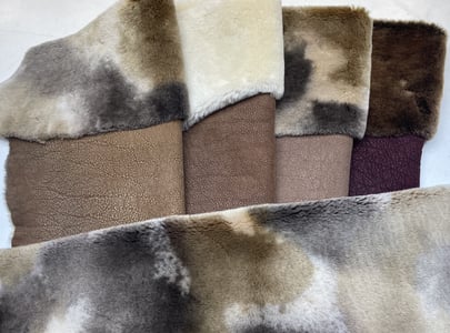 Elegant Natural Grain Shearling For Exclusive Mode - Quality Leather Product Manufactured By Desmo Kurk San. Ve Tic. Ltd. Sti.. Contact For B2B Orders.