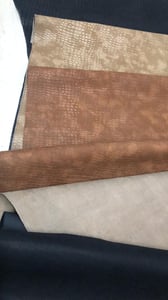Tabacco Crocodile Embossed Leather Elegance - Quality Leather Product Manufactured By Furkanlar Deri̇ci̇li̇k İmalat Sanayi̇ Ltd Şti. Contact For B2B Orders.