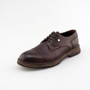 Classic Brogue Detailed Mens Leather Derby - Quality Leather Product Manufactured By Gokman Ayakkabi Ve Deri̇ Mamulleri̇ İth. İhr. San Ve Ti̇c. Ltd. Şti̇.. Contact For B2B Orders.