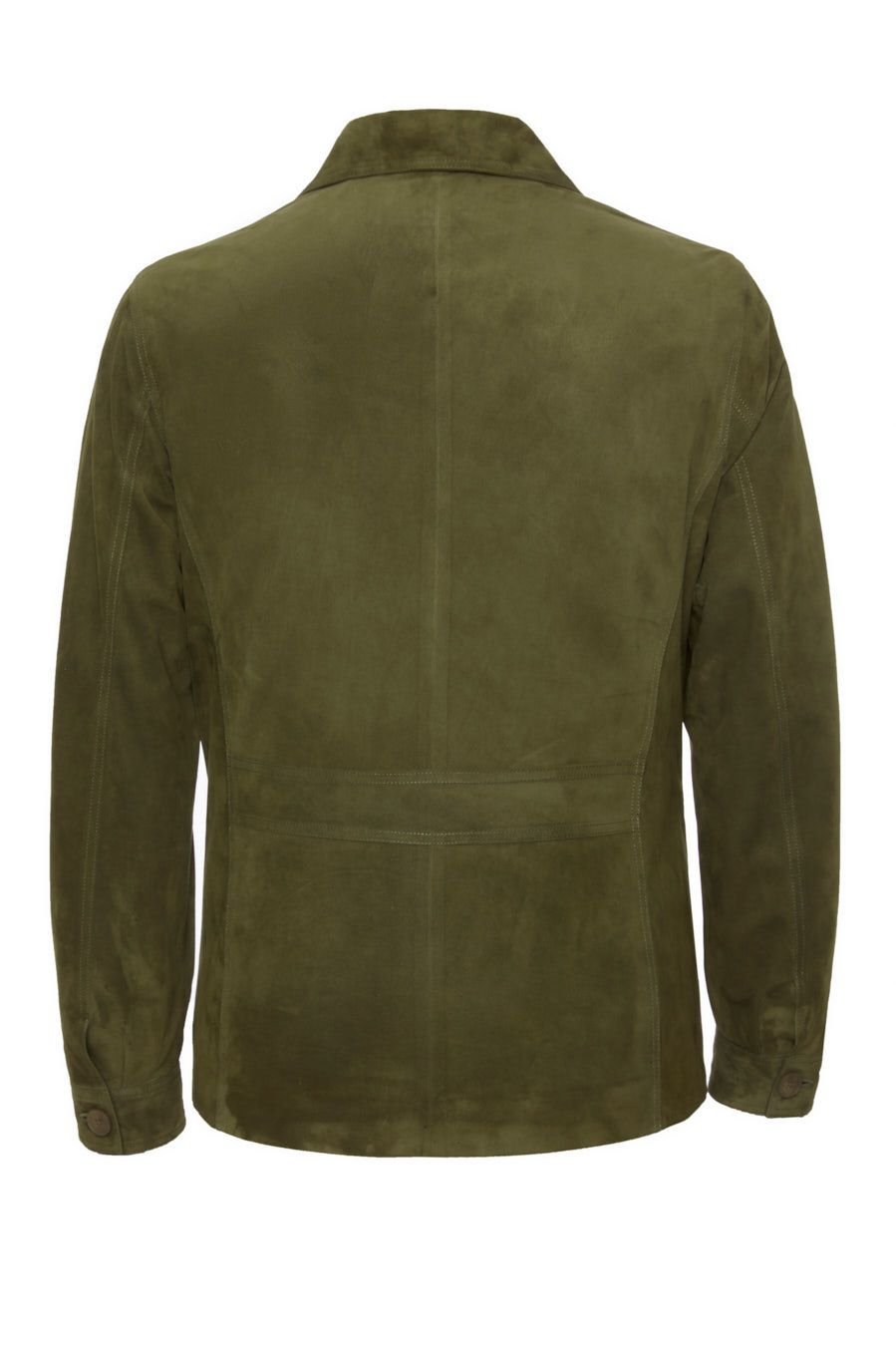 Sheep-Lamb Suede Skin Men Jacket - Turkish Leather