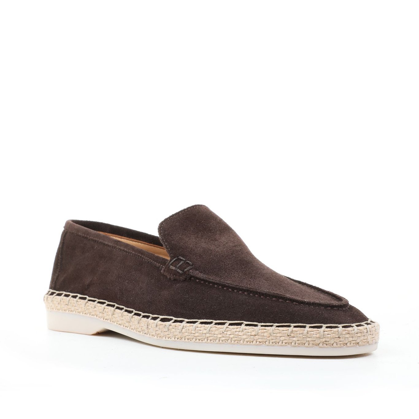 Elegant Suede Espadrille Loafer Design - Quality Leather Product Manufactured By Prend Ayakkabi Ve Deri̇ Paz.san.ve Ti̇c.ltd.şti̇.. Contact For B2B Orders.