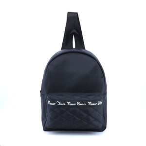 Sophisticated Black Quilted Design Leather Backpack - Quality Leather Product Manufactured By F.b. Aksesuar Çanta Teksti̇l İnş. San. Ti̇c. Ltd. Şti̇.. Contact For B2B Orders.
