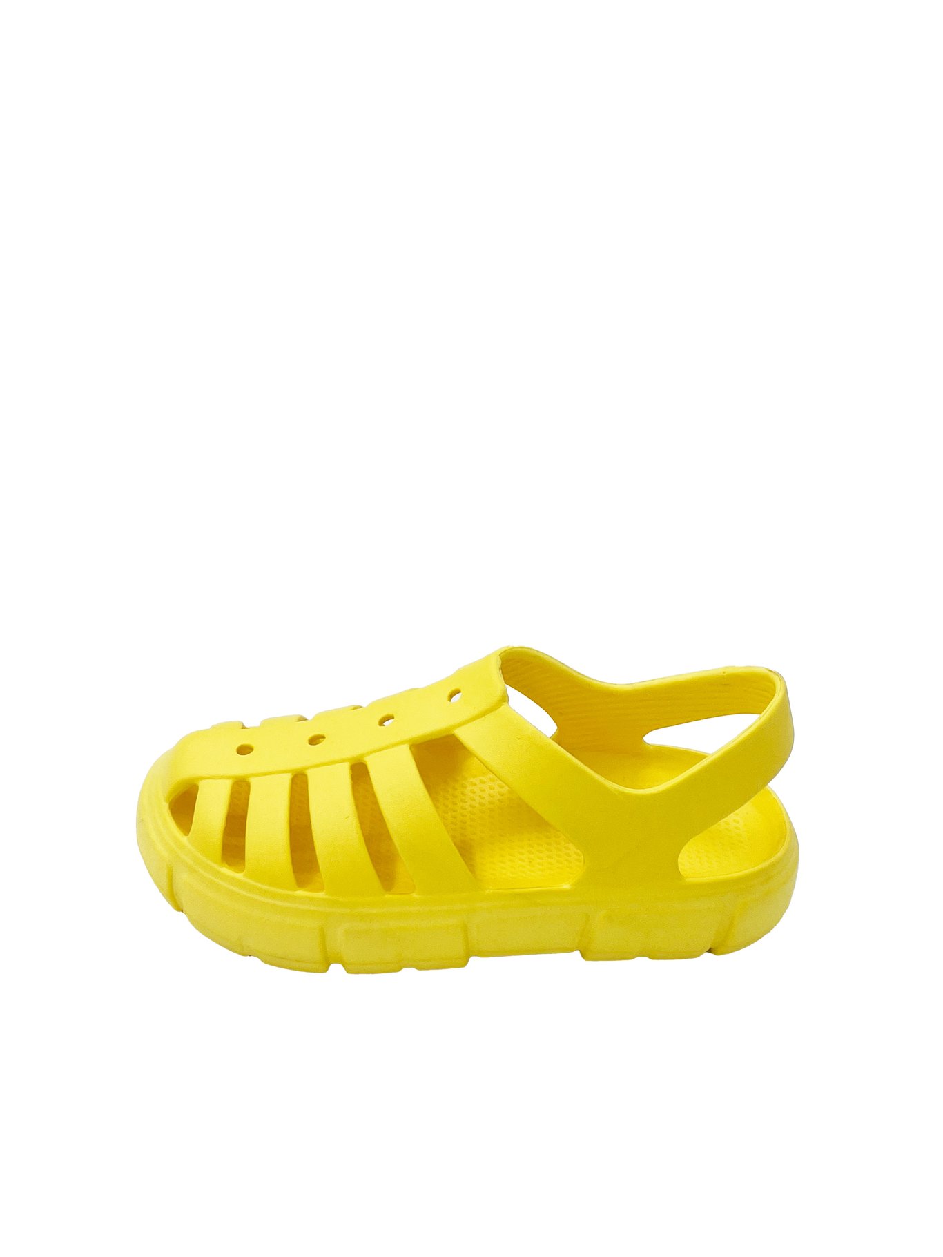 Leuchtend Gelbe Riemchensandalen Für Damen
