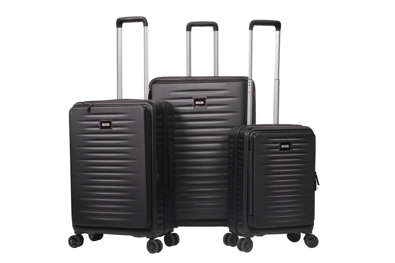 Elegantes Geripptes Abs Kofferset Für Stilvolles Reisen - Qualitatives Lederprodukt Hergestellt Von Uyar Saraciye San. Ve Tic. Ltd. Sti.. Kontakt Für B2B-Bestellungen.