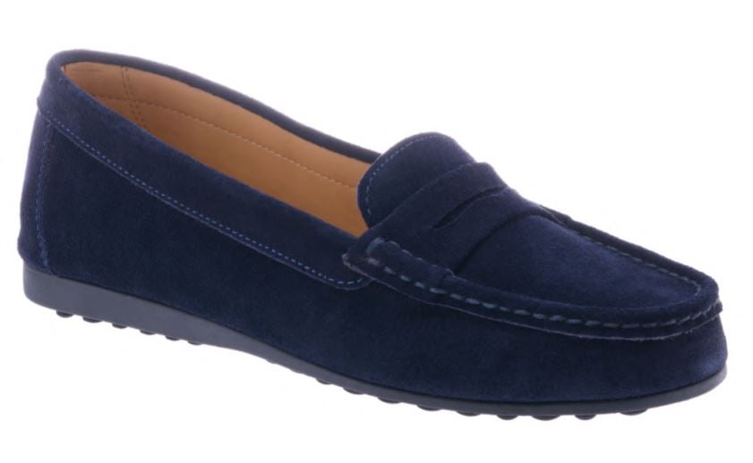 Leather Upper Unisex  Classical Moccasin
