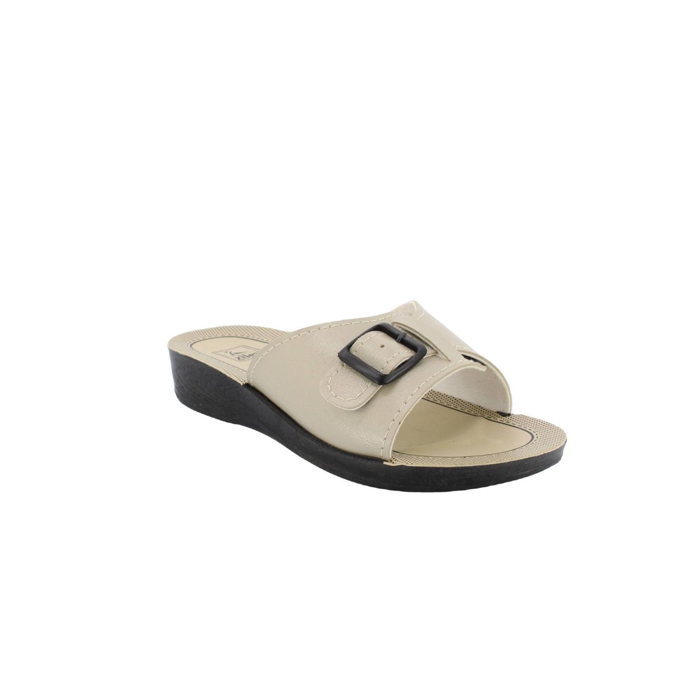 Elegante Schnallendetail Damen Sommer Pantolette