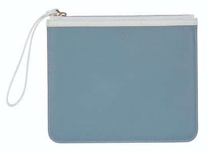 Elegante Zweifarbige Kalbsleder Clutch - Qualitatives Lederprodukt Hergestellt Von Acar Saraciye Kreatif Uretim San A.s.. Kontakt Für B2B-Bestellungen.