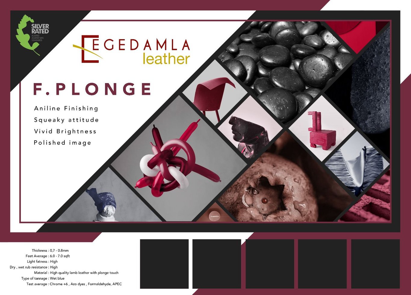 Exquisite Aniline Plonge Lamb Leather For High Fashion - Quality Leather Product Manufactured By Özküplemez Deri̇ Ve Tarim San. Ti̇c. Ltd. Sti̇.. Contact For B2B Orders.