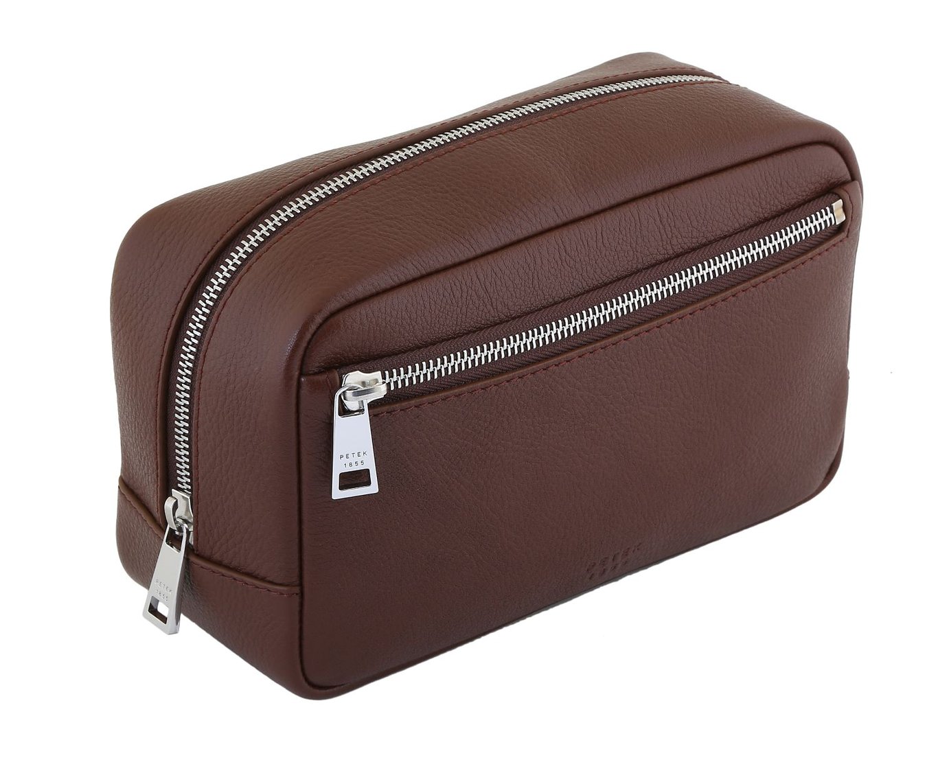 Elegant Grained Calf Leather Men's Pouch - Quality Leather Product Manufactured By Petek Saraciye Sanayi Ticaret A.s.. Contact For B2B Orders.