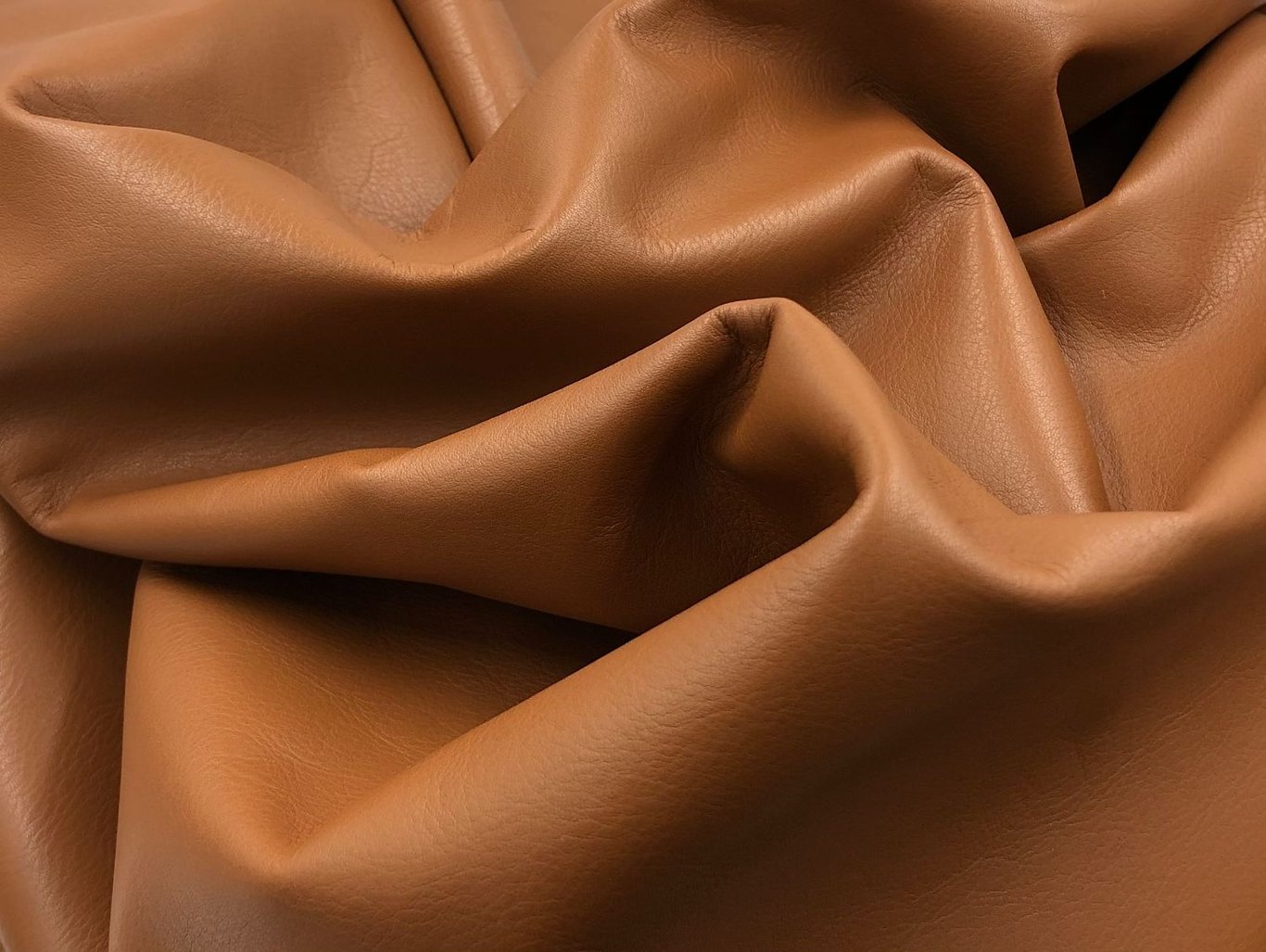Elegant Cognac Boxcalf Leather - Quality Leather Product Manufactured By Ahmet Kanay Deri. Contact For B2B Orders.