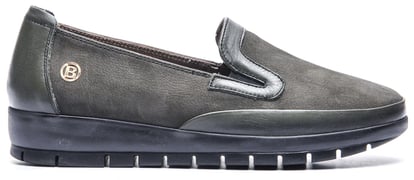 Edle Olivgrüne Leder Slipper Für Damen - Qualitatives Lederprodukt Hergestellt Von Hüdaverdi Spor Malzemeleri San. Tic. Ve Paz. Ltd. Şti.. Kontakt Für B2B-Bestellungen.