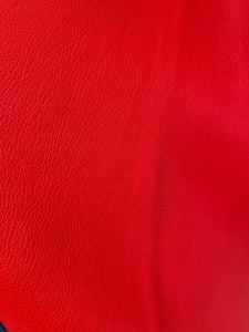 Vibrant Red Fine Grain Ovine Apparel Leather - Quality Leather Product Manufactured By Enes Deri Urunleri San. Ve Tic Ltd. Sti.. Contact For B2B Orders.