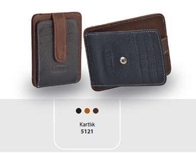 Slim Design Genuine Leather Card Wallet - Quality Leather Product Manufactured By Öz Özler Deri Mam.day.tük. Mall.san. Ve Tic. Ltd.şti̇. Contact For B2B Orders.