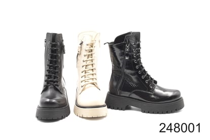 Chic Leather Lace Up Ankle Boots With Zipper - Quality Leather Product Manufactured By Penta Ayakkabi Deri San. Tic. A. S.. Contact For B2B Orders.