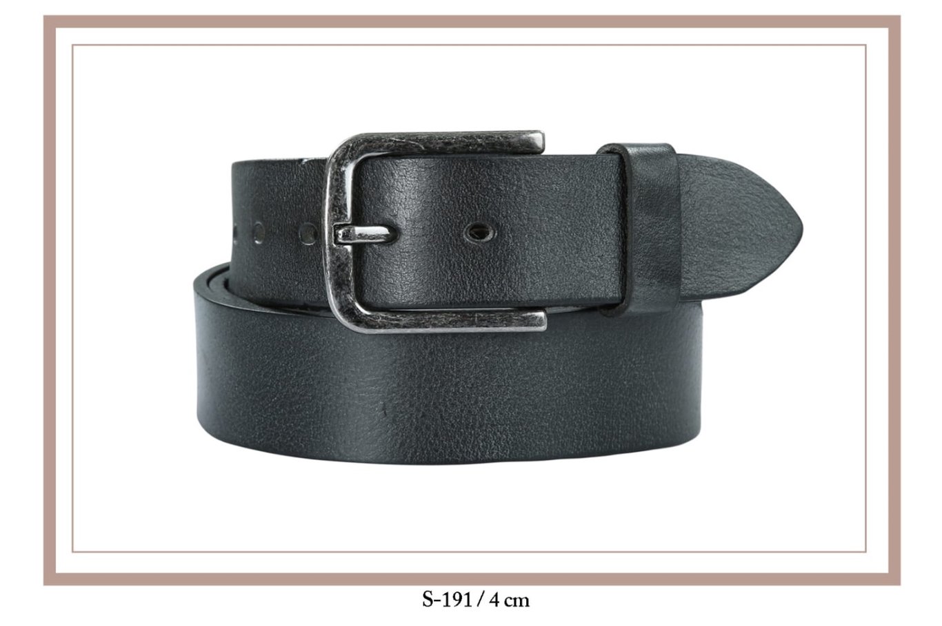 Men's Classic Pin Buckle Genuine Leather Belt - Quality Leather Product Manufactured By İmren Deri̇ Mamülleri̇ San Ve Ti̇c Ltd Şti̇. Contact For B2B Orders.