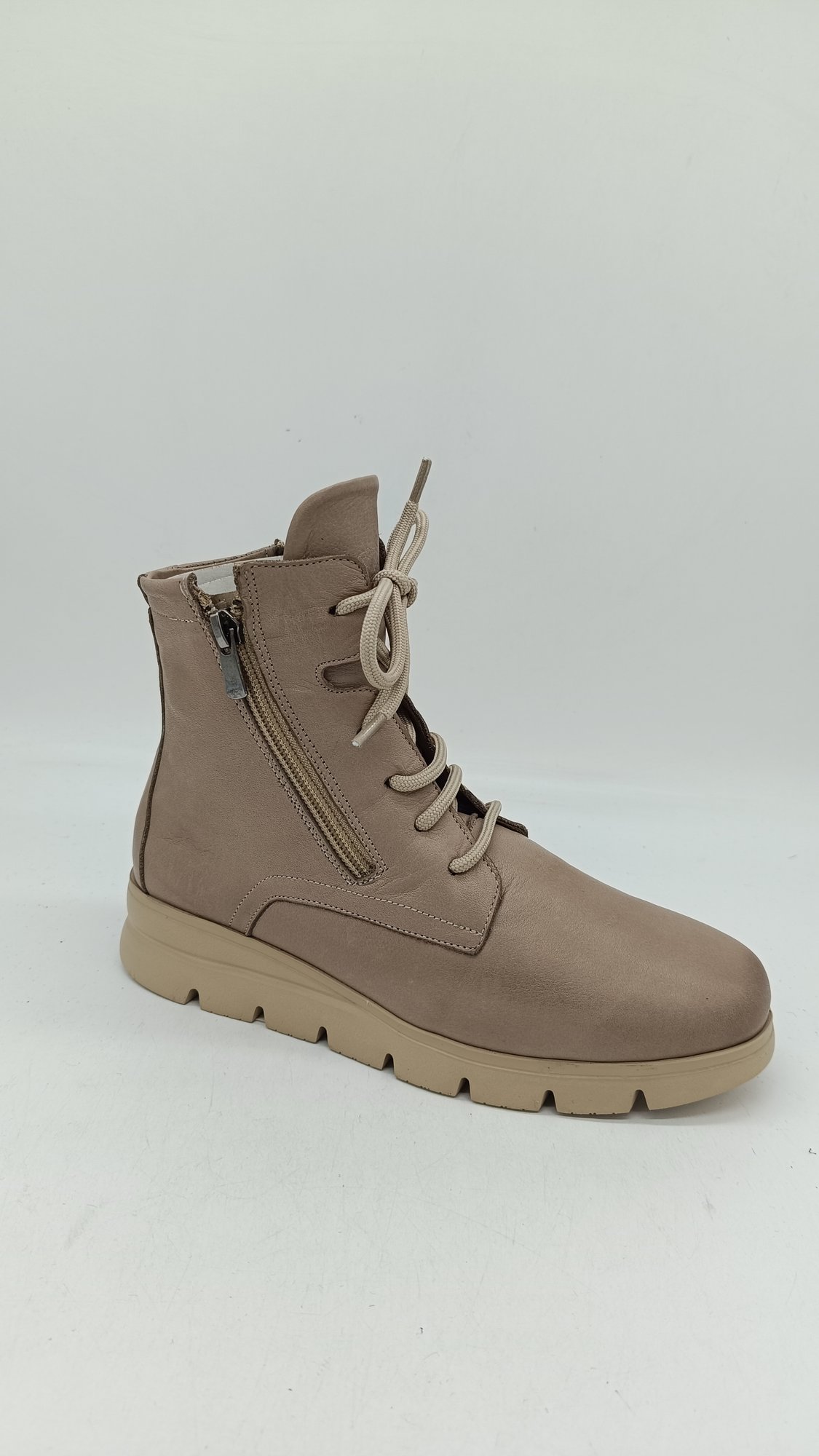 Leather Upper Women  Ankle Boots/Booties